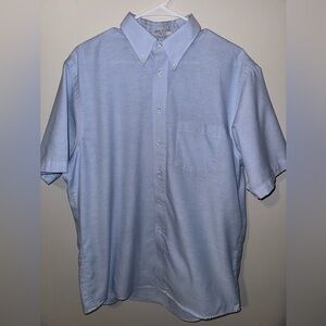 Light blue button down